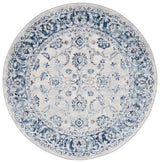 Safavieh Tulum 6'-7" x 6'-7" Rug in Ivory / Blue
