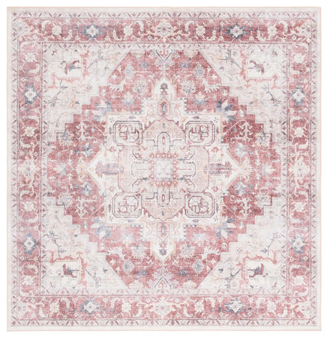 Safavieh Arizona 6'-0" x 6'-0" Rug in Rust / Beige
