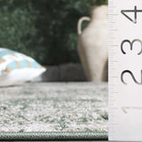 Safavieh Cabana 4'-0" x 6'-0" Rug in Green / Ivory