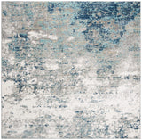 Safavieh Jasper 100 6'-7" x 6'-7" Rug in Grey / Blue
