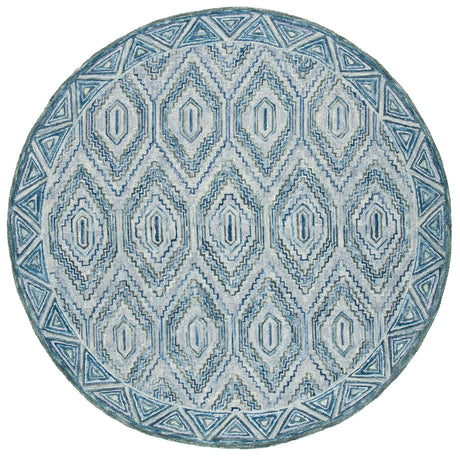 Safavieh Aspen 7'-0" x 7'-0" Rug in Grey / Blue