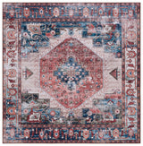 Safavieh Tucson 6'-0" x 6'-0" Rug in Beige / Rust