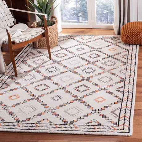 Safavieh Bellagio 5'-0" x 8'-0" Rug in Ivory / Multi