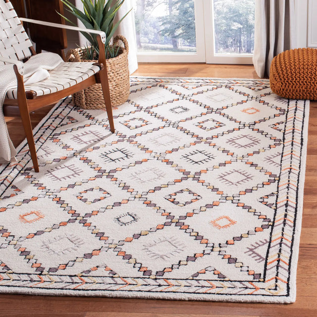 Safavieh Bellagio 5'-0" x 8'-0" Rug in Ivory / Multi
