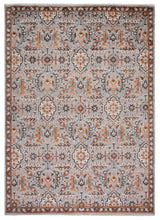 Safavieh Haj Jalili 9'-0" x 12'-0" Rug in Grey / Rust