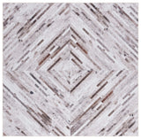 Safavieh Faux Hide 6'-0" x 6'-0" Rug in Beige / Brown