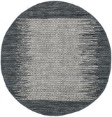 Safavieh Vintage Leather 6'-0" x 6'-0" Rug in Light Grey / Charcoal