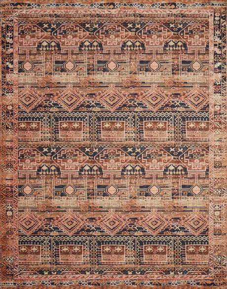 Loloi Layla Lay-14 Mocha/Blush Rugs - main flat