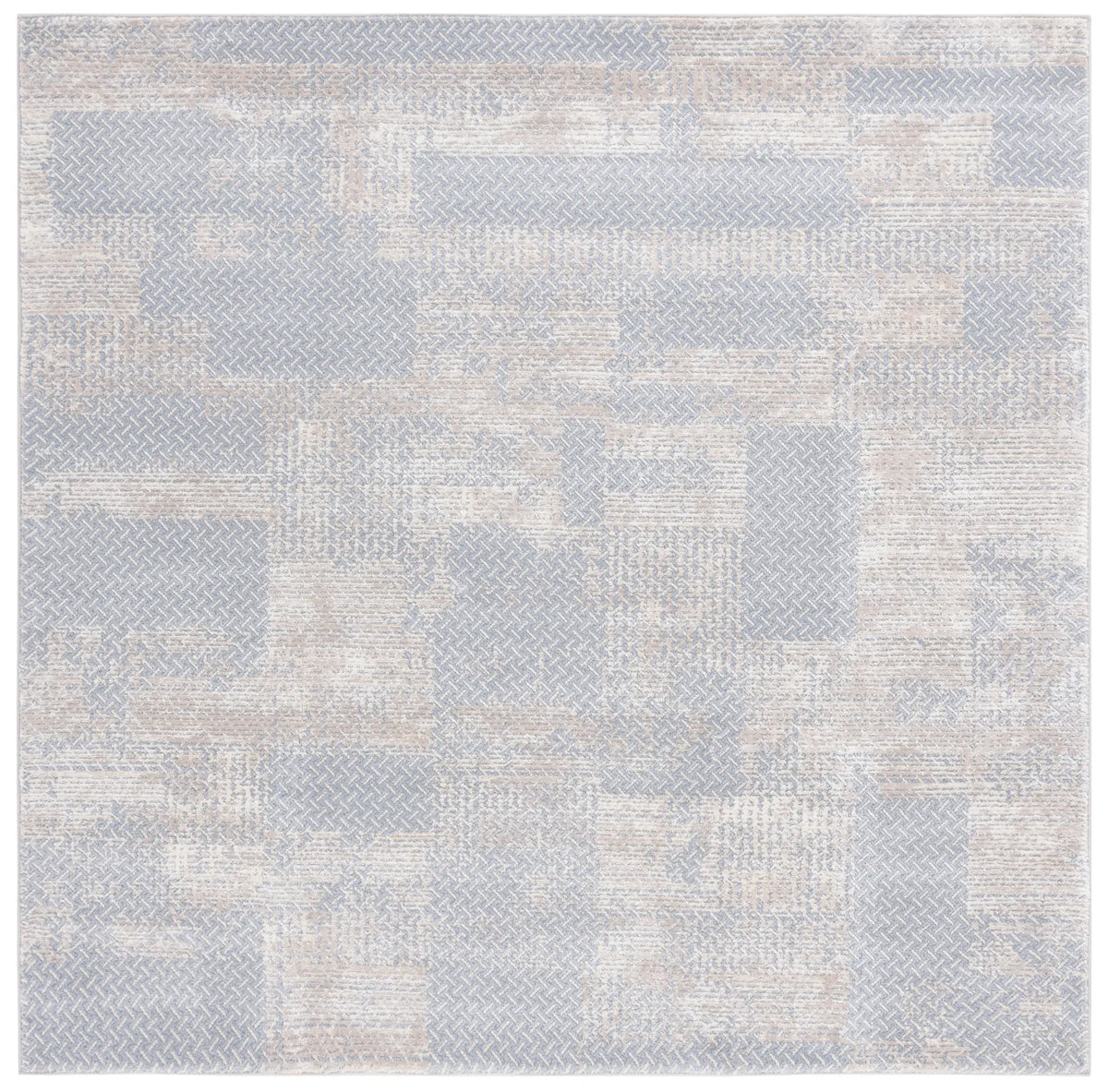 Safavieh Continental 6'-7" x 6'-7" Rug in Light Grey / Beige
