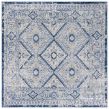 Safavieh Brentwood 6'-7" x 6'-7" Rug in Blue / Ivory