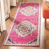 Safavieh Monaco 2'-2" x 8'-0" Rug in Pink / Multi