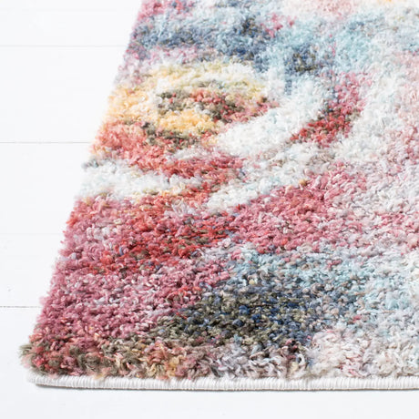 Safavieh Calista 4'-5" x 6'-5" Rug in Rust / Ivory