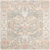 Safavieh Aubusson 6'-0" x 6'-0" Rug in Ivory / Sage