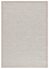 Safavieh Sisal All-Weather 4'-0" x 6'-0" Rug in Ivory / Aqua Orange