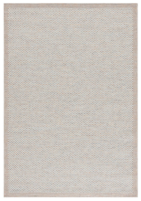 Safavieh Sisal All-Weather 4'-0" x 6'-0" Rug in Ivory / Aqua Orange