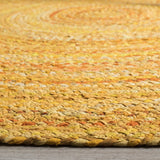 Safavieh Braided 6'-0" x 6'-0" Rug in Gold