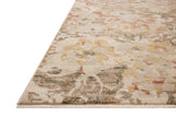 Loloi Eileen ELE-02 Transitional Power Loomed Mist, Sunset Rug - rug corner