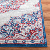 Safavieh Brentwood 4'-0" x 6'-0" Rug in Ivory / Red