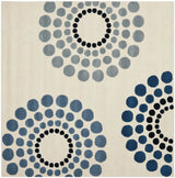 Safavieh Soho 6'-0" x 6'-0" Rug in Ivory / Multi