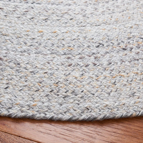 Safavieh Braided 5'-0" x 5'-0" Rug in Grey