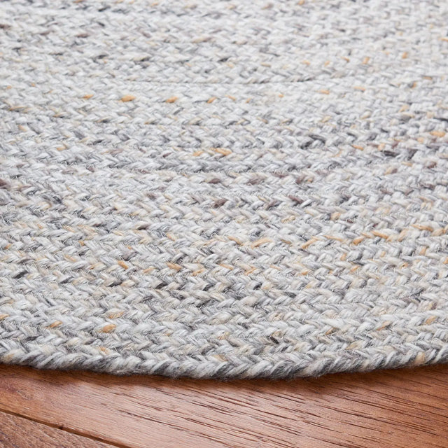 Safavieh Braided 5'-0" x 5'-0" Rug in Grey