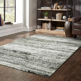Oriental Weavers Sphinx Atlas 8037G Ash/Charcoal Rugs - room scene