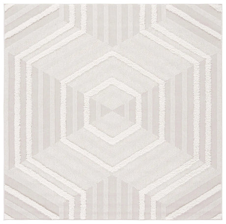 Safavieh Trends 6'-7" x 6'-7" Rug in Beige / Ivory