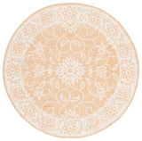 Safavieh Jardin 6'-0" x 6'-0" Rug in Yellow / Ivory