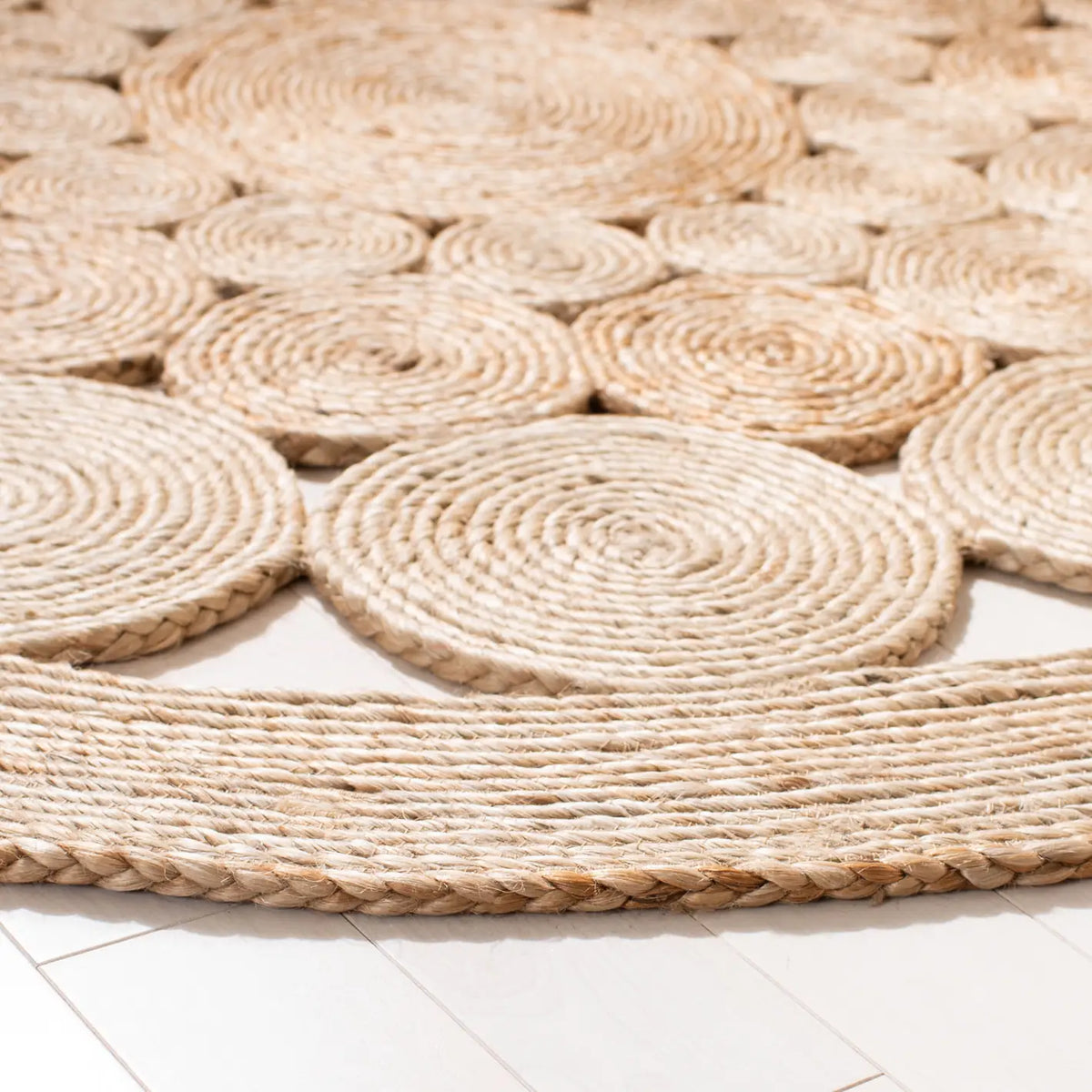 Safavieh Natural Fiber 5'-0" x 5'-0" Rug in Natural