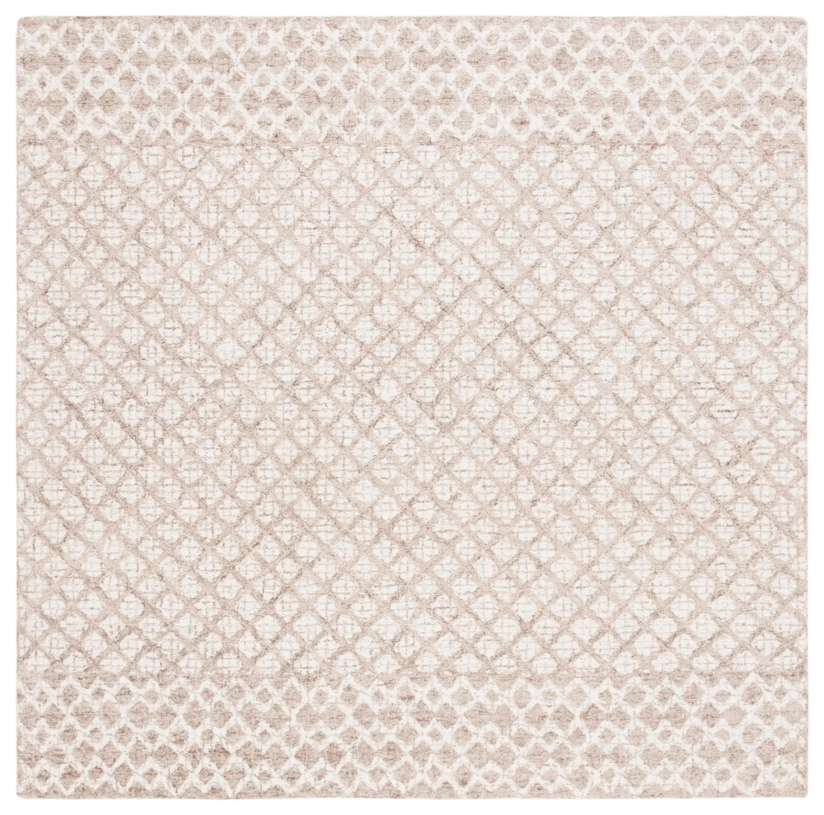 Safavieh Abstract 6'-0" x 6'-0" Rug in Ivory / Brown