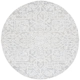 Safavieh Ebony 6'-0" x 6'-0" Rug in Grey / Ivory