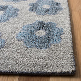 Safavieh Abstract 4'-0" x 6'-0" Rug in Grey / Blue