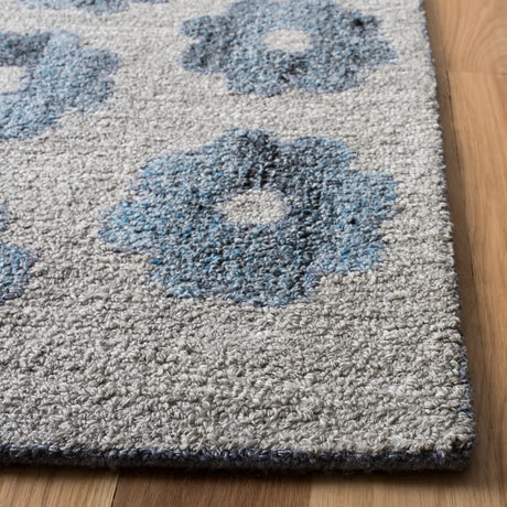 Safavieh Abstract 4'-0" x 6'-0" Rug in Grey / Blue
