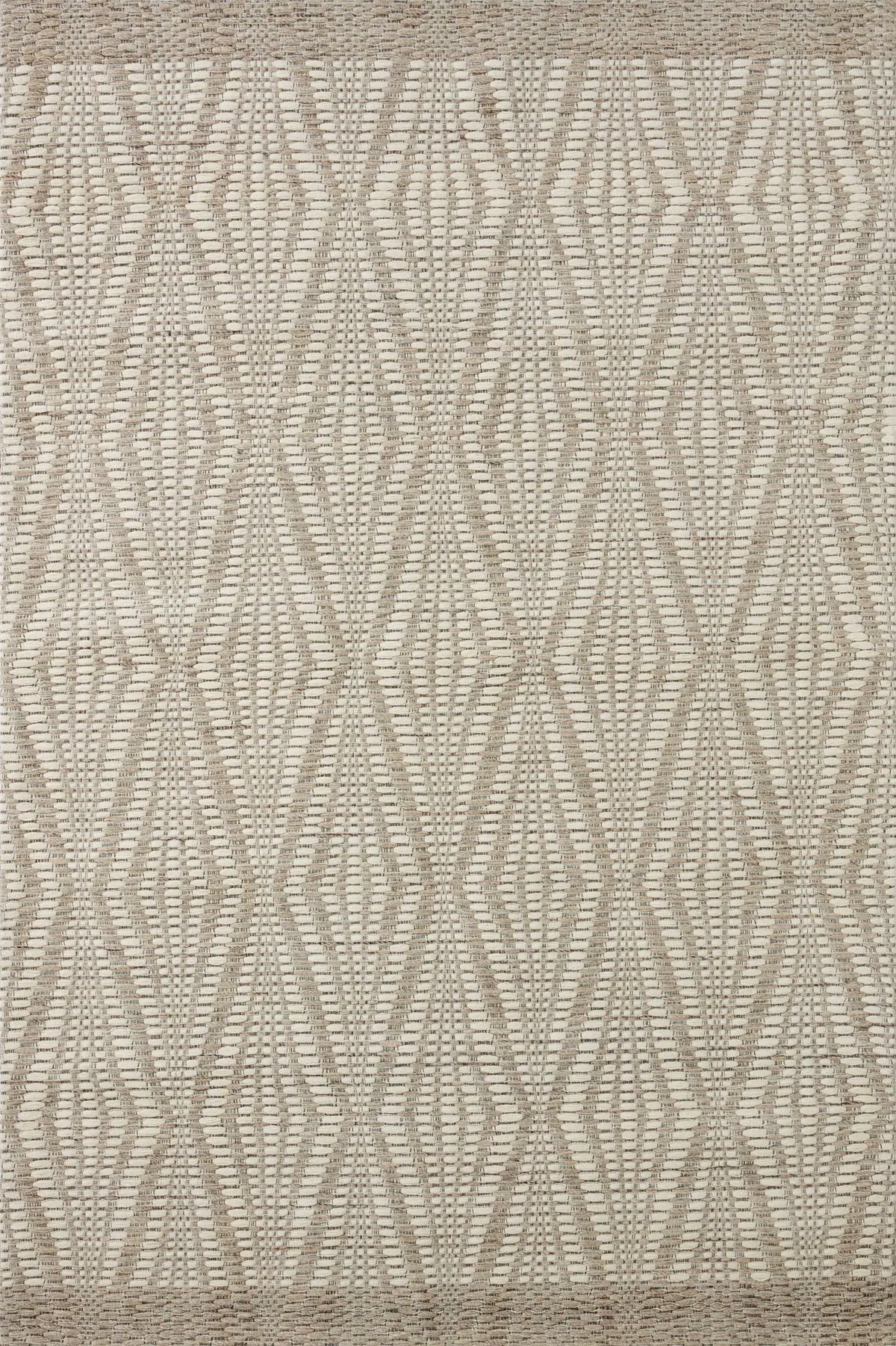 Loloi Kenzie Knz-01 Ivory/Taupe Rugs - main flat