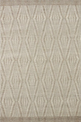 Loloi Kenzie Knz-01 Ivory/Taupe Rugs - main flat