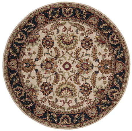 Safavieh Classic 6'-0" x 6'-0" Rug in Ivory / Navy