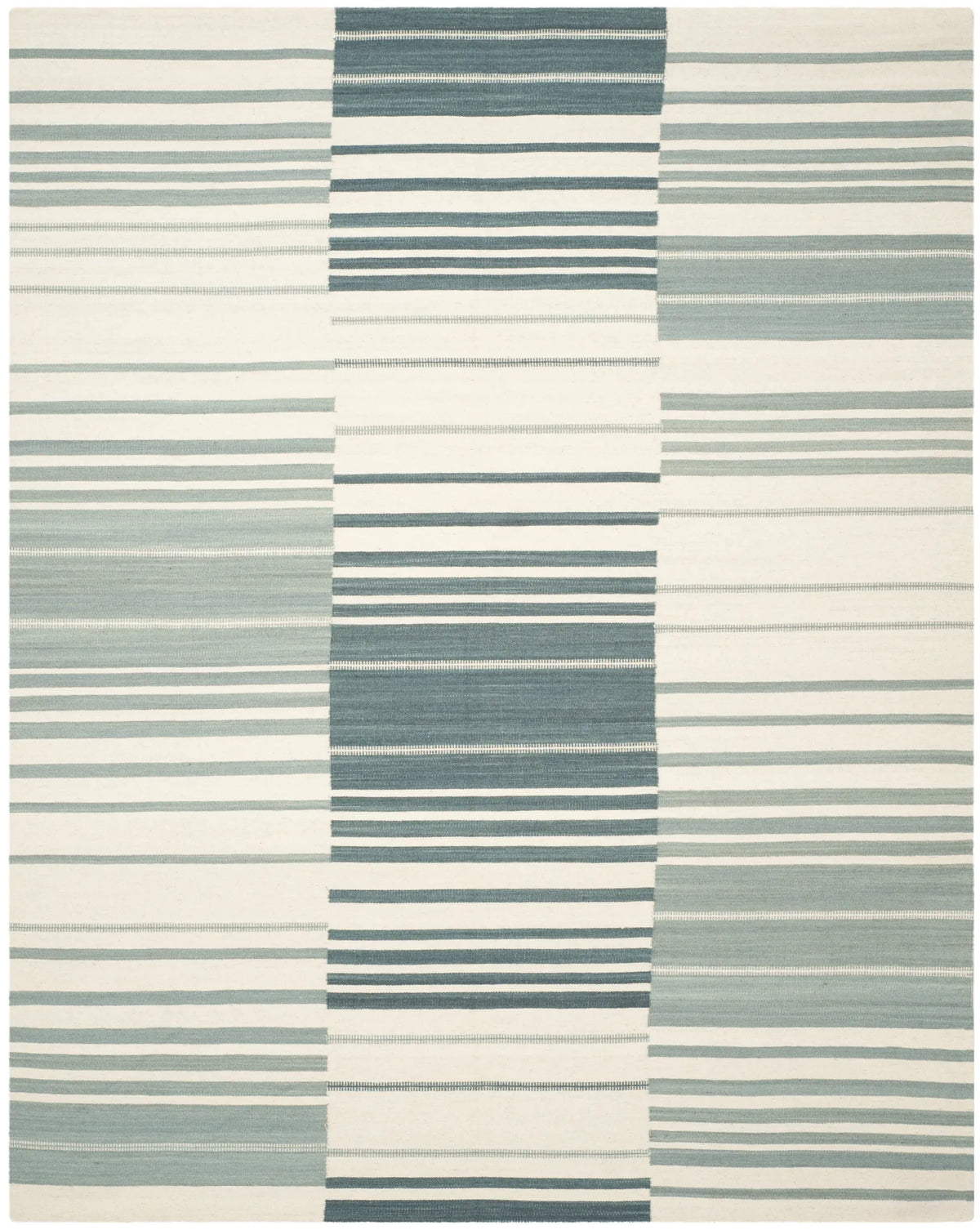 Safavieh Kilim 8'-0" x 10'-0" Rug in Blue / Ivory