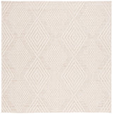 Safavieh Global 6'-7" x 6'-7" Rug in Beige / Ivory