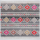 Safavieh Adirondack 6'-0" x 6'-0" Rug in Grey / Ivory