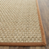 Safavieh Natural Fiber 2'-6" x 10'-0" Rug in Natural / Brown