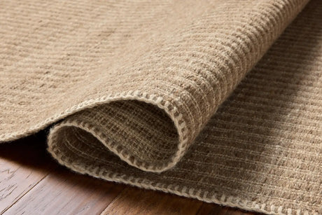 Loloi Elma ELM-01 Contemporary Hand Woven Dove Rug - pile height