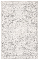 Safavieh Abstract 4'-0" x 6'-0" Rug in Ivory / Charcoal
