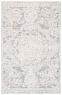 Safavieh Abstract 4'-0" x 6'-0" Rug in Ivory / Charcoal