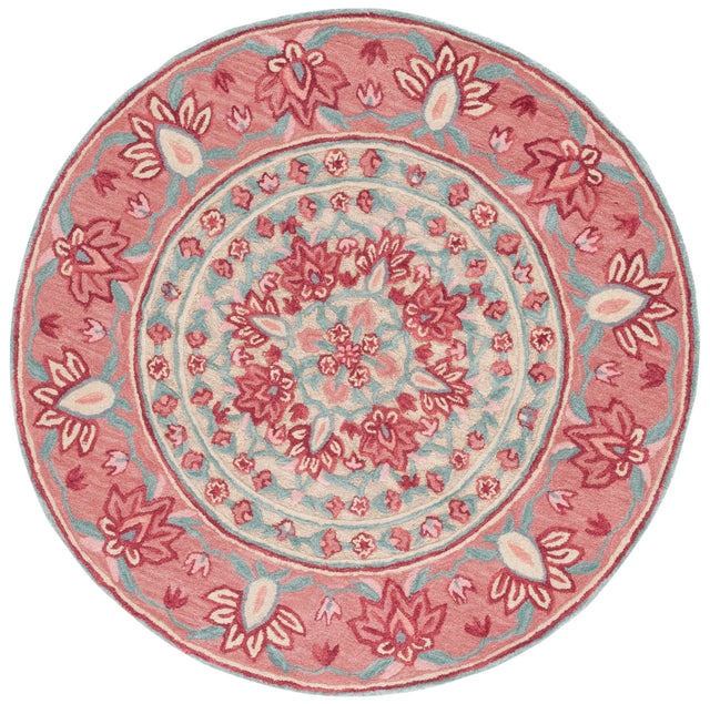 Safavieh Bellagio 5'-0" x 5'-0" Rug in Red / Beige
