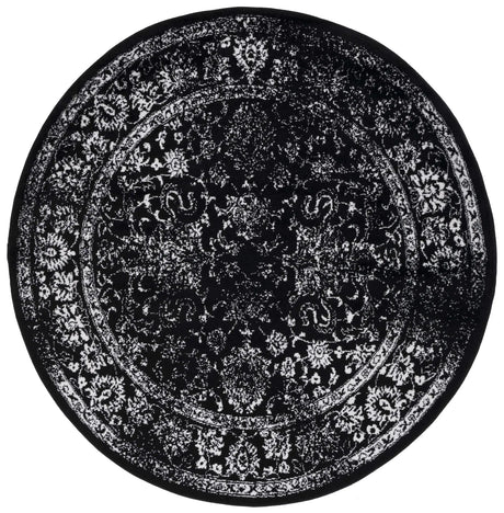 Safavieh Adirondack 6'-0" x 6'-0" Rug in Black / Ivory