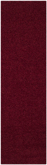 Safavieh Sga-Athens Shag 2'-3" x 8'-0" Rug in Red
