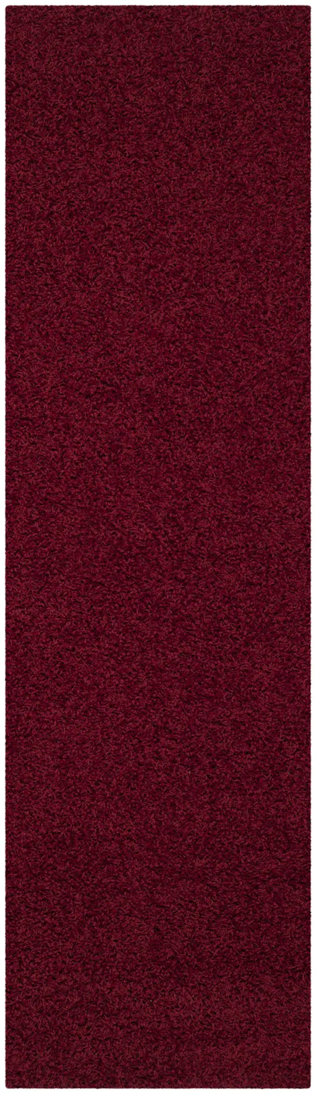 Safavieh Sga-Athens Shag 2'-3" x 8'-0" Rug in Red