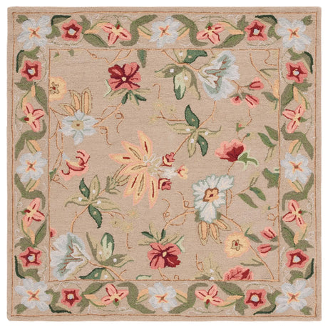 Safavieh Chelsea 5'-0" x 5'-0" Rug in Beige