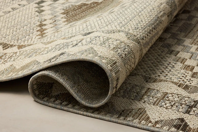 Loloi Saylor SAY-02 Ivory / Granite Rug - pile height
