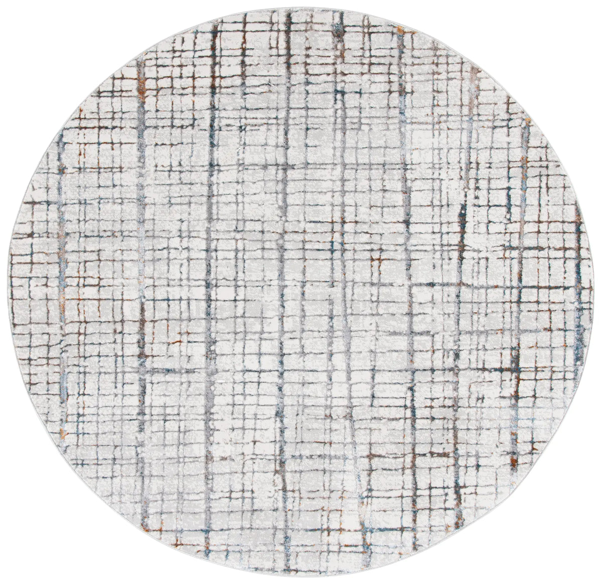 Safavieh Sonoma 6'-7" x 6'-7" Rug in Ivory / Grey
